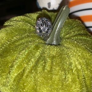 Pandora Bead Charm Fleur-de-Lis CZ Authentic Pandora Sterling Silver Bead New